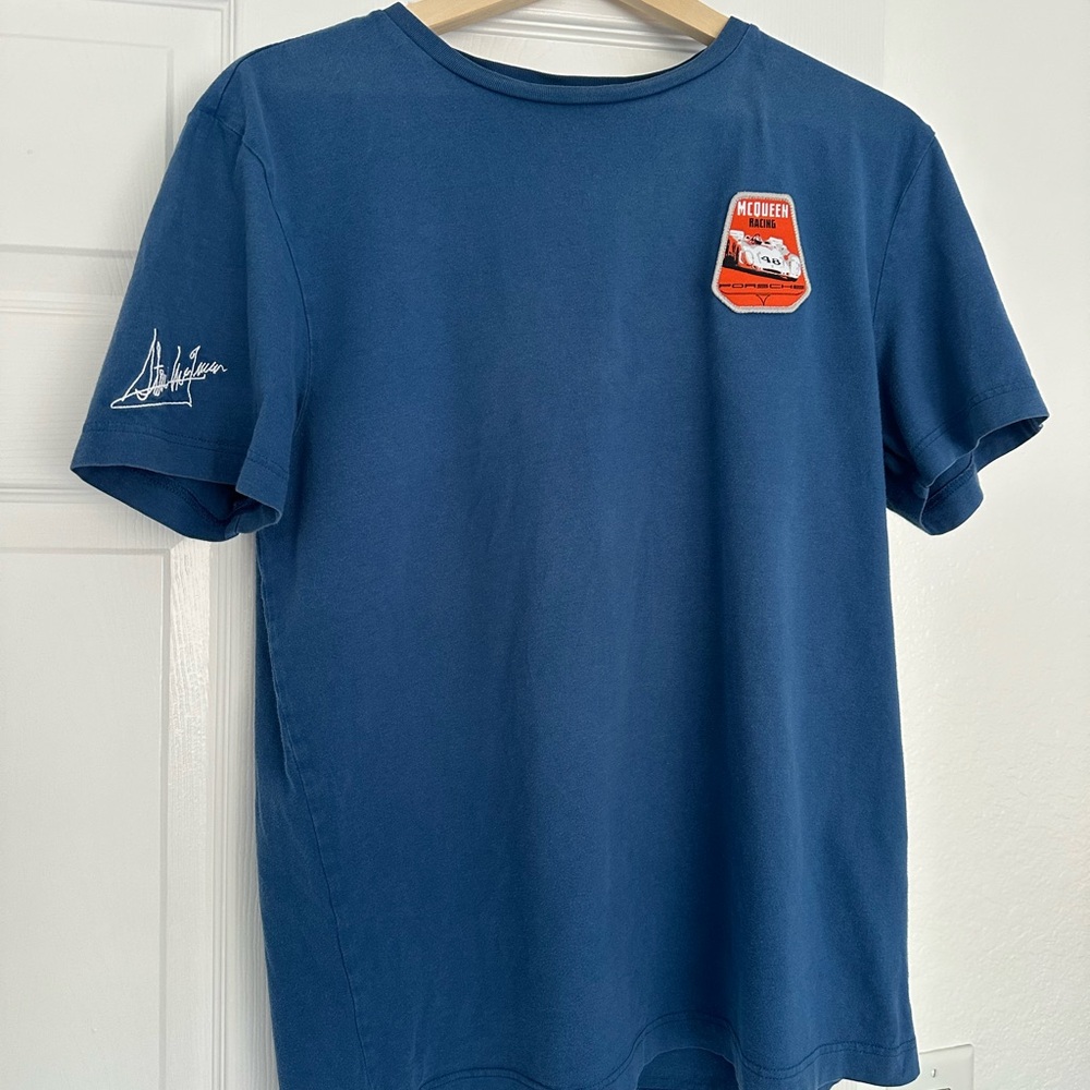 Porsche Design driver”s selection Steve Mcqueen shirt. Size small.